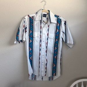 Wrangler Vintage Buttonup Western Pearl Snap S